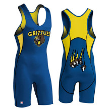 Cheap Sublimated Custom Made Wrestling Singlet for Sale